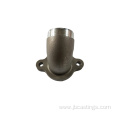 Investment Casted Steel Flange Elbow Pipe